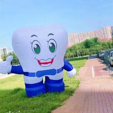 6.6-10 ft Customized Inflatable Tooth Advertising Dentist Props Dental Clinic