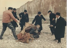 Photo de Plateau du film la Bande à Bonnot avec Jacques Brel
