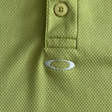 Oakley Polo Shirt Green Men  s XL Oakley Logo In Middle Good Condition