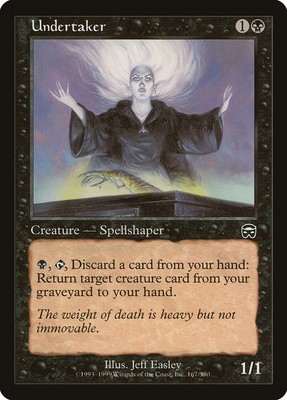 MTG Magic the Gathering Undertaker (167/350) Mercadian Masques LP