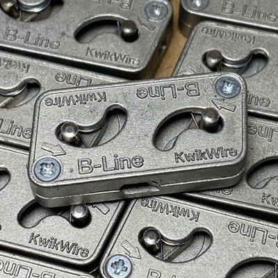 Stck 65 - Eaton B-Line BKC100 KwikWire Clamp, für 1/16'', 5/64'' & 3/32'' (L5)