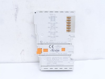 252049 Old-Stock; Beckhoff EL6021 Serial Interface RS422/RS485; 1 Channel