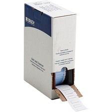 Brady Bm-187-1-342-2 Sleevelabel, White, Poly...