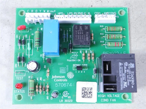 Johnson Controls 5706744 HVAC Furnace Control Circuit Board BE1002-LF