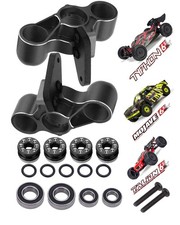 Aluminum Front Steering Knuckles Caster Blocks C-Hubs Upgrades Part for Arrma...