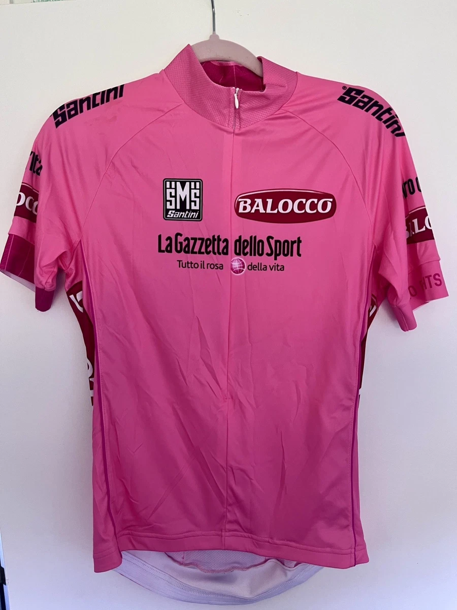 Maillot Cyclisme Santini Vintage – Homme, Taille L, Vert, Manches Courtes, Polyester