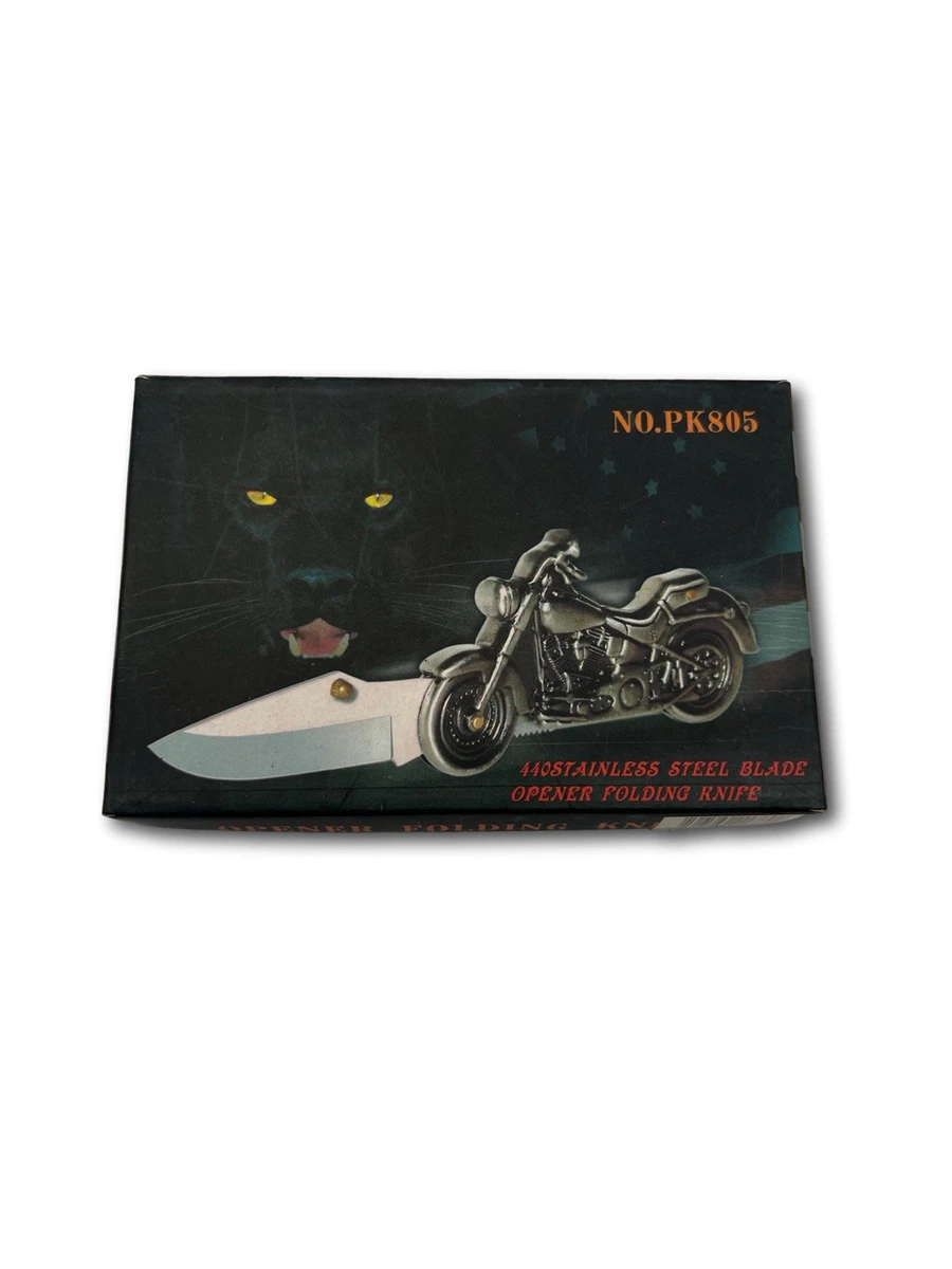 Harley Davidson Motorcycle Knife In Collectible Modern Factory