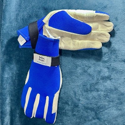 Full-Finger / Long-Finger Large Size Blue Sailing Gloves by Sailing Angles