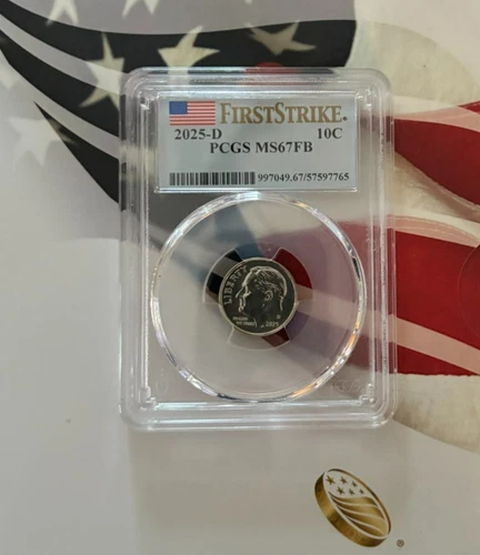 2025-D Roosevelt Dime — photo from another recent sale