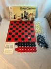 VINTAGE 1970 MILTON BRADLEY CHESS CHECKERS ACEY DEUCY BACKGAMMON COMPLETE