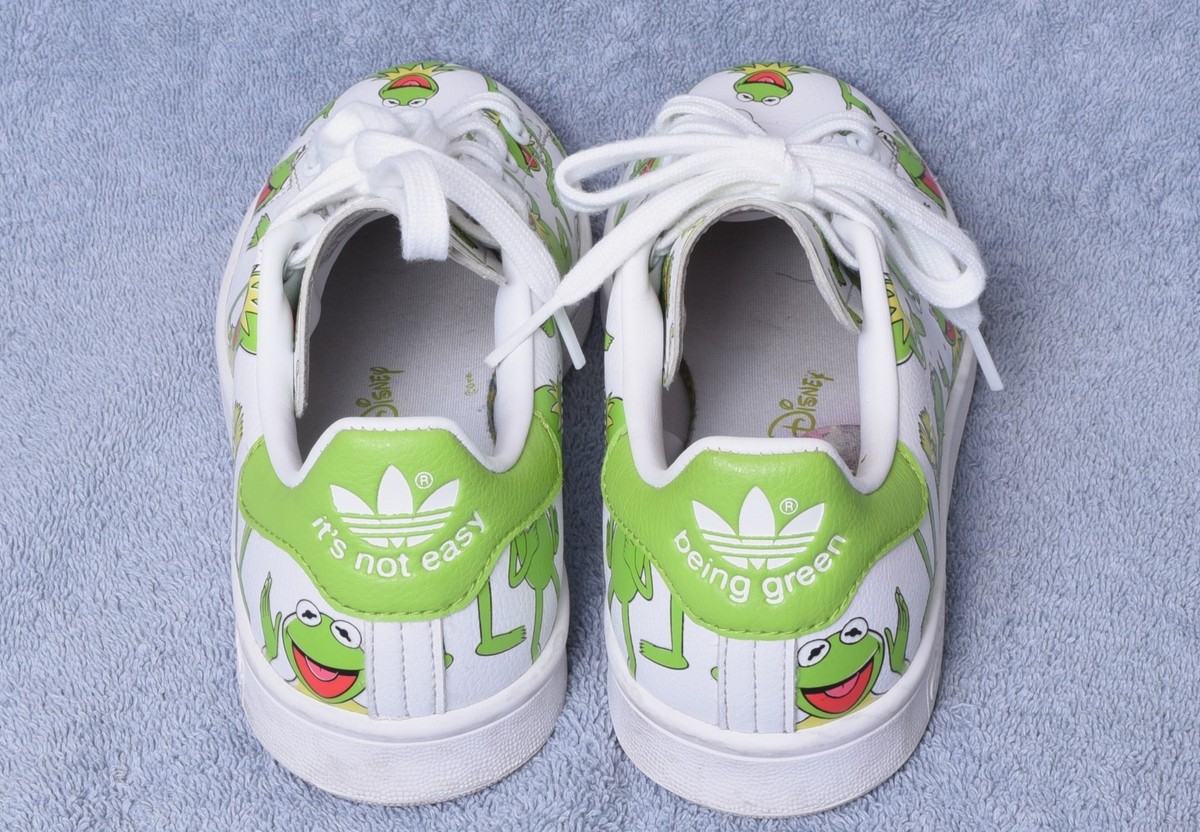 Adidas Originals Stan Smith x Kermit the Frog Muppets Sneakers