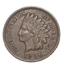 1906 Indian Head Penny Cent US Coin. Free Shipping.    K2