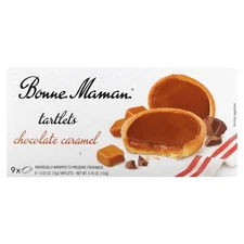 Tartlets, Chocolate Caramel, 9 Tartlets, 0.53 oz (15 g) Each