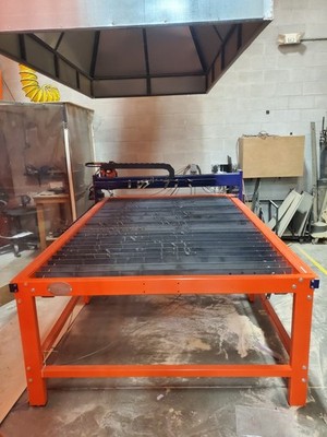 Burnt Tables CNC Computer Numerical Control Large Format Plasma Cutting Machine 