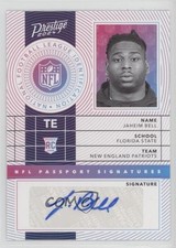 2024 Panini Prestige NFL Passport Signatures Jaheim Bell #NPS-JBL Auto 2s2
