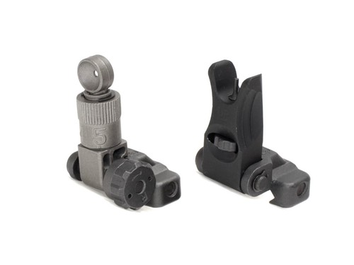 Kac Folding Front & Rear Sight Set Folding Micro Sight 200-600 Meter japan NEW - Picture 3 of 3