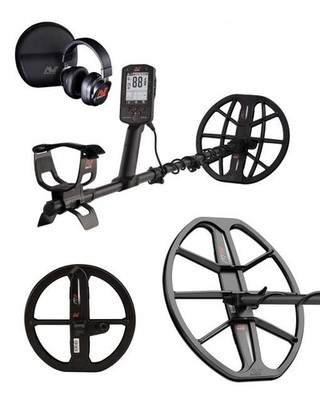 Minelab Manticore Metalldetekor mit 3 Suchspulen - M11 M9 und M15 Spule ANGEBOT