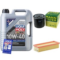 Inspektionskit Filter Liqui Moly ÖL 5L 10W-40 FüR Fiat Tipo 160 1.4 I.E 1.6 Uno