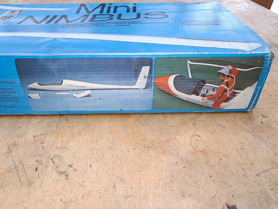 Schnellbaukasten Mini Nimbus Graupner Nr.4253 angefangen - Bild 4 von 4