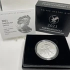 2021 W $1 UNITED STATES AMERICAN EAGLE TYPE 2 SILVER UNC. 21 EGN