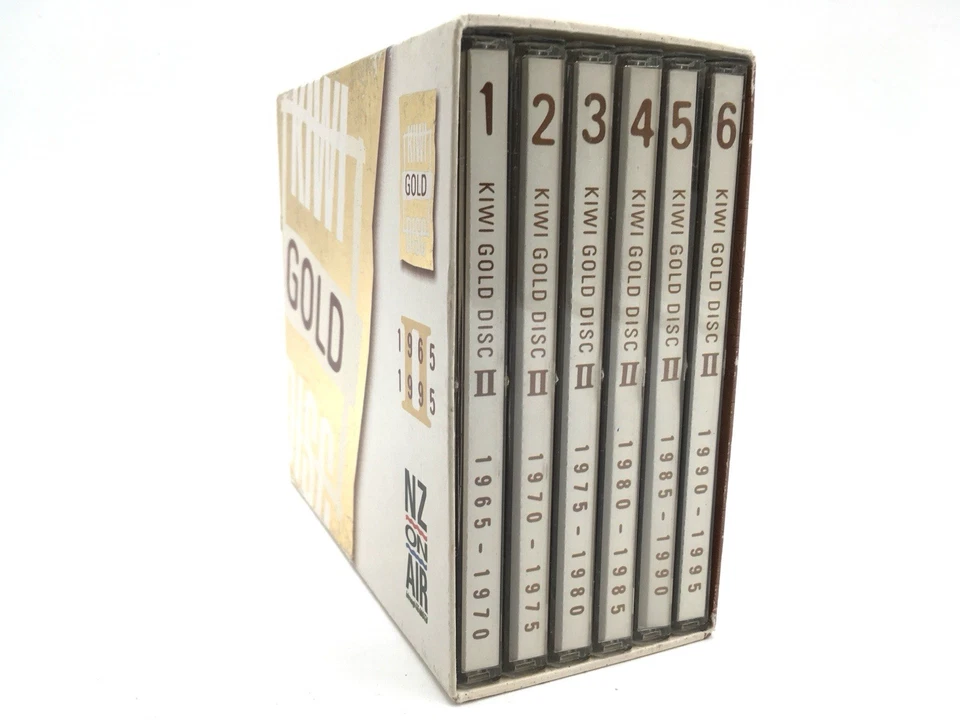 Kiwi Gold II CD Box Set 12 Discs RARE Promo New Zealand NZ On Air 1965-1995 - Image 2 of 4