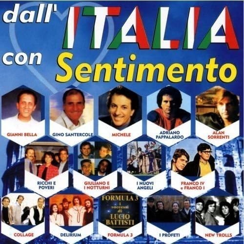 РАЗЛИЧНЫЕ ИСПОЛНИТЕЛИ Dallitalia Con Sentimento (CD)
