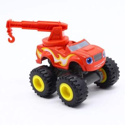 Blaze and the Monster Machines Blaze Hook Tow Truck Red Diecast Vehicle Fisher-P
