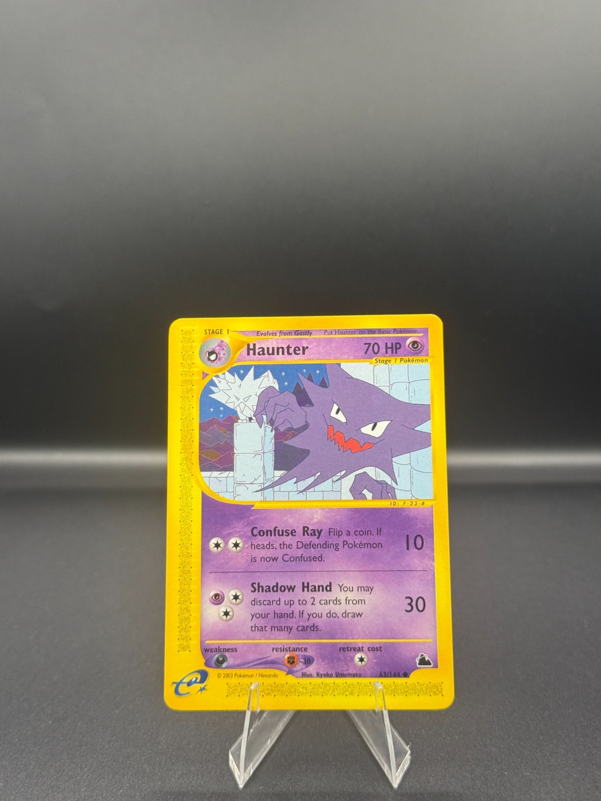 Haunter Common Skyridge 063/144 NEAR MINT