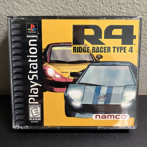 R4: Ridge Racer Type 4 (Sony PlayStation 1, 1999) Tested, Game Disc ...