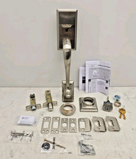Kwikset 98001-397 Keyed Entry Handleset Satin Nickel New w/ Cosmetic Damage See