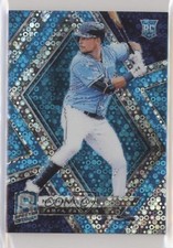 2019 Panini Chronicles Spectra Neon Blue Prizm 93/99 Nate Lowe Nathaniel 0q4m