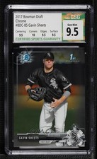 2017 Bowman Draft Chrome Gavin Sheets #BDC-85 CSG 9.5 Gem Mint 1ar2