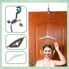 Door Cervical Traction Stretcher Neck Pain Relief Device Adjustable Head Brace