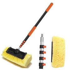 12FT Car Wash Brush with Long Handle, 12-Inch Soft Bristle, with Aluminium