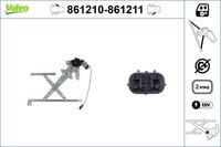 Valeo Fensterheber 861210 12V FüR Honda Civic IX FK FB Tourer Vtec FK1 FB7 FB1