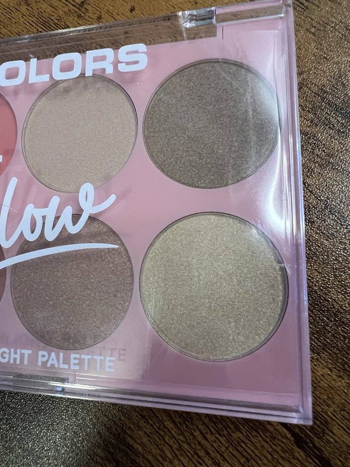 L. A. Colors, JUST GLOW, Blush & Highlight Palette, C30351 - Image 2 of 4