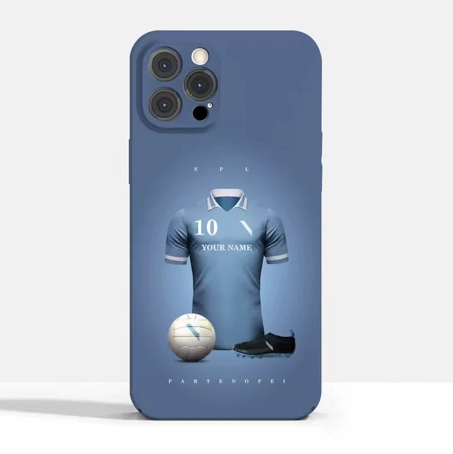 NAPOLI Custodia COVER iPhone PERSONALIZZABILE Nome e Numero LEGGI DESCRIZIONE! - Immagine 3 di 4