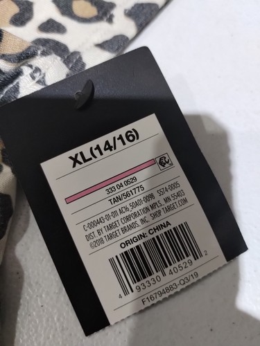 NWTs Girls Art Class Cheetah Print Tshirt, Feeling Awesome, Size XL (14/16) #U49 - Picture 5 of 5