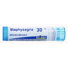 Boiron Staphysagria 30 C, 80 Pellets