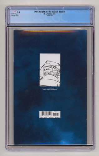 Batman Caballero Oscuro DK III The Master Race #5 - Cubierta Variante CGC 9.8 - Imagen 2 de 2