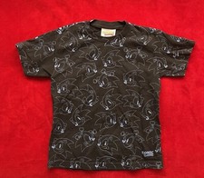 Sonic The Hedgehog Boy's Short Sleeve Graphic Pullover Black T-Shirt Size: S