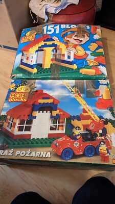 Bobby Blocks Bausteine 2 grosse Pakete als Set zum verkaufen 