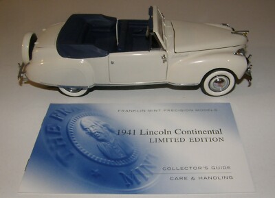 Franklin Mint 1941 Lincoln Continental, weiss, S11E128, LE 445 von 500