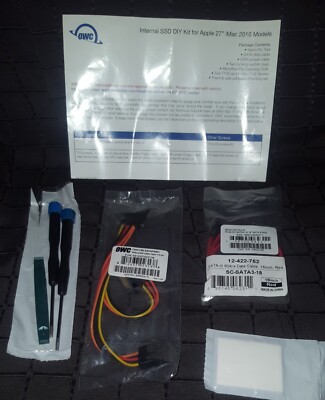 NEU OWC SSD DIY Einbaukit für Apple 27'' iMac 2010 OWCDIYIM27SSD10