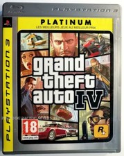 jeu GRAND THEFT AUTO IV gta 4 Platinum pour PLAYSTATION 3 francais PS3 complet