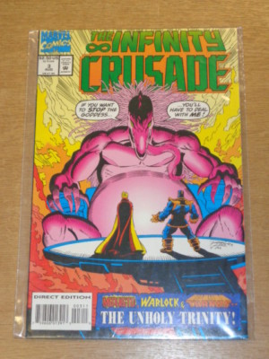 INFINITY CRUSADE #3 MARVEL COMICS NM (9.4) THANOS AVENGERS AUGUST 1993