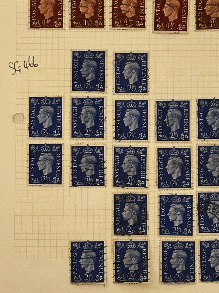 GVI Stamp SG464wi SG466wi Page Of Stamps - Image 2 of 4