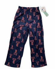 MLB Boston Red Sox Boys Sleep Pants Sz Small 6-7 Pajamas PJs