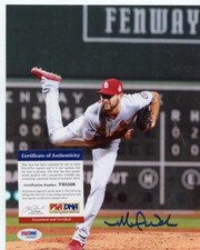 MICHAEL WACHA  ST. LOUIS CARDINALS SIGNED 8X10 PHOTO PSA V95509