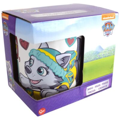Tasse mit Paw Patrol Mädchen Motiv 325ml aus Keramik Go Skye 11oz Kindertasse